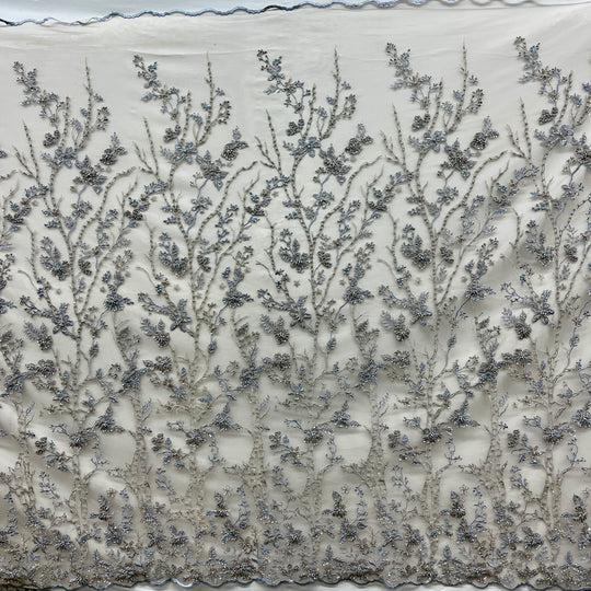 Beaded & Embroidered Lace Fabric Lace USA