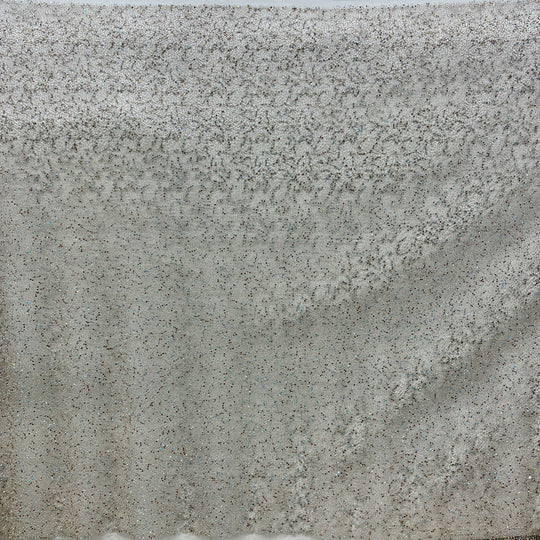 Beaded Lace Fabric Embroidered on 100% Polyester Net Mesh | Lace USA - GD-2251 - 60" Wide