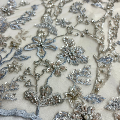 Beaded & Embroidered Lace Fabric Lace USA