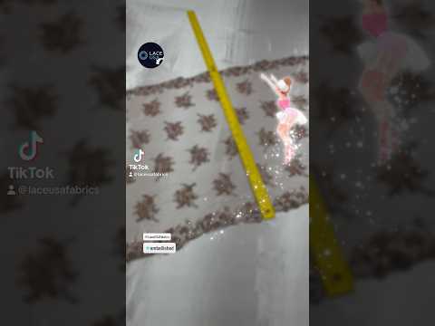 Adorno de encaje floral 3D de doble cara con cuentas bordado en malla de red 100% poliéster | Encaje EE. UU.