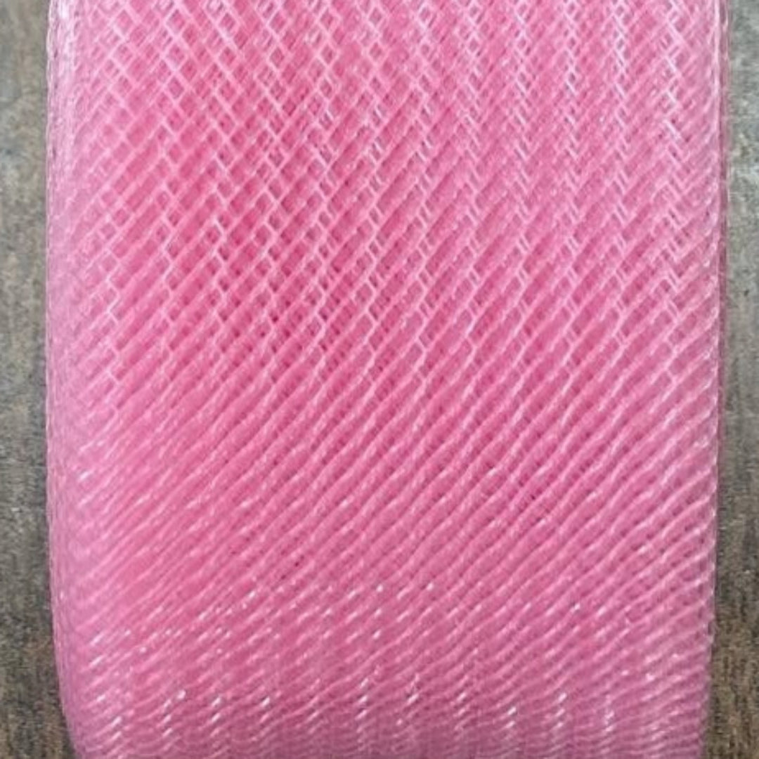 2" Wide Crinoline Webbing Horse hair Trim Braid for Sewing Polyester | Lace USA - Horse Hair 2" Wide Dark Pink 